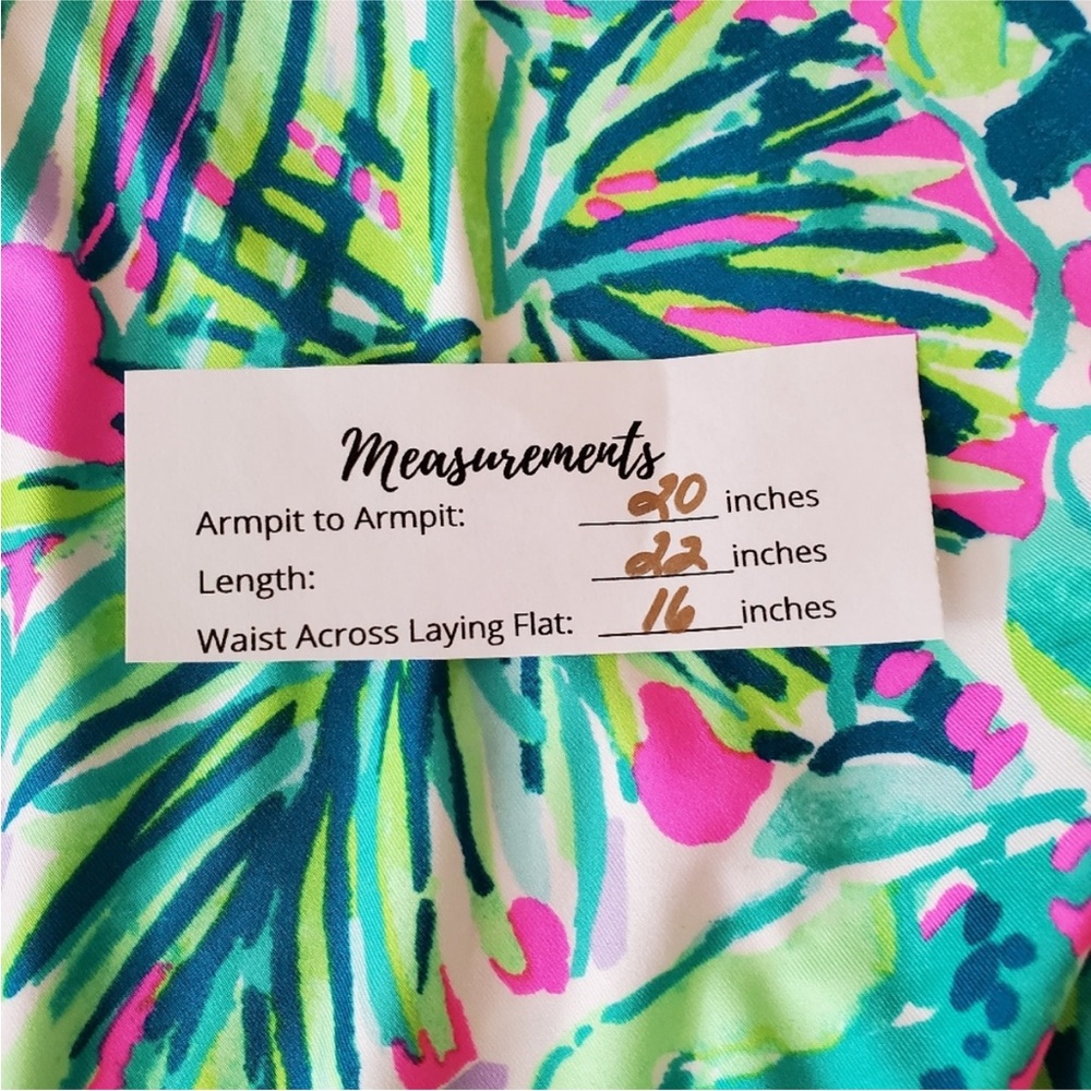 LILLY PULITZER BOWEN HALTER TOP ~ S - Picture 13 of 13